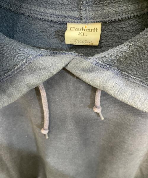 CarHartt（カーハート）CarHartt (カーハート) プルオーバーパーカー ネイビー サイズ:XLの古着・服飾アイテム
