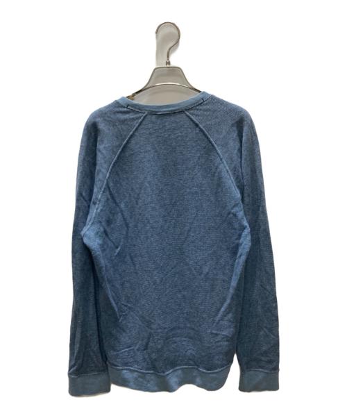 Patagonia（パタゴニア）Patagonia (パタゴニア) トレイル ハーバー クルーネック スウェット ブルー サイズ:Mの古着・服飾アイテム