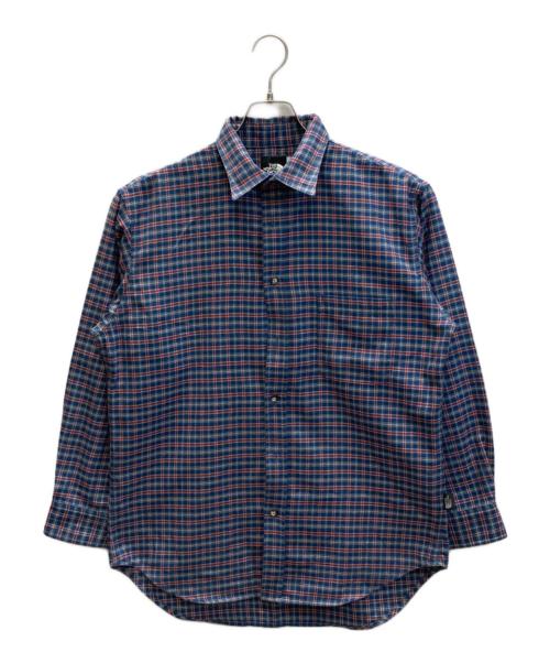 THE NORTH FACE（ザ ノース フェイス）THE NORTH FACE (ザ ノース フェイス) チェックネルシャツ ネイビー×レッド サイズ:SIZE Mの古着・服飾アイテム