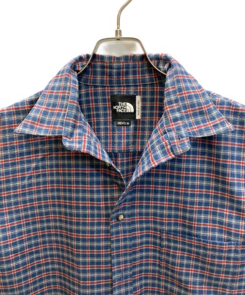 THE NORTH FACE（ザ ノース フェイス）THE NORTH FACE (ザ ノース フェイス) チェックネルシャツ ネイビー×レッド サイズ:SIZE Mの古着・服飾アイテム