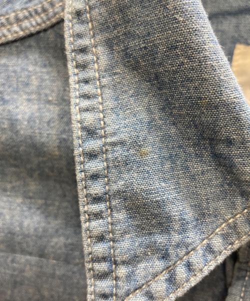 LEVI'S（リーバイス）LEVI'S (リーバイス) シャンブレーワークシャツ インディゴ サイズ:SIZE Mの古着・服飾アイテム