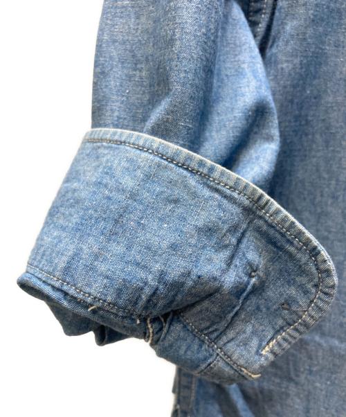LEVI'S（リーバイス）LEVI'S (リーバイス) シャンブレーワークシャツ インディゴ サイズ:SIZE Mの古着・服飾アイテム