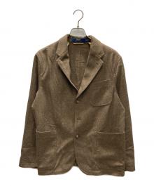 POLO RALPH LAUREN（ポロ・ラルフローレン）の古着「モダン ヘリンボーン ブレザー Modern Herringbone Blazer」｜ブラウン