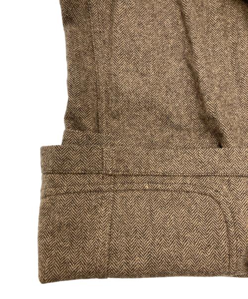 POLO RALPH LAUREN（ポロ・ラルフローレン）POLO RALPH LAUREN (ポロ・ラルフローレン) モダン ヘリンボーン ブレザー Modern Herringbone Blazer ブラウン サイズ:40Sの古着・服飾アイテム