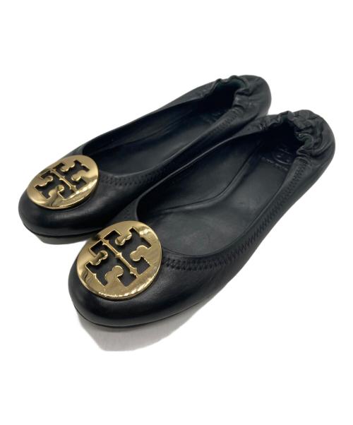 TORY BURCH（トリーバーチ）TORY BURCH (トリーバーチ) CLASSIC REVA BALLET ブラック サイズ:6の古着・服飾アイテム