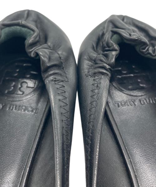 TORY BURCH（トリーバーチ）TORY BURCH (トリーバーチ) CLASSIC REVA BALLET ブラック サイズ:6の古着・服飾アイテム