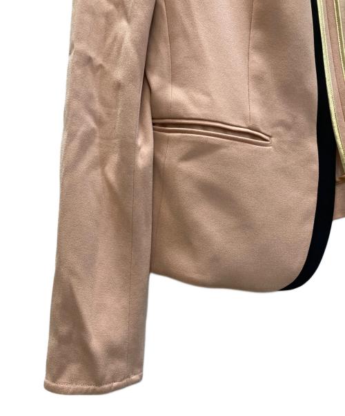 Decade BEIGE（ディケイドベイジ）Decade BEIGE (ディケイドベイジ) CINDY / ダブルカラージャケット ベージュ サイズ:SIZE 4の古着・服飾アイテム