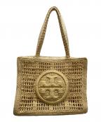 TORY BURCHトリーバーチ）の古着「エラ ハンドクロシェ ミニトート」｜ベージュ