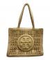 TORY BURCH（トリーバーチ）の古着「エラ ハンドクロシェ ミニトート」｜ベージュ