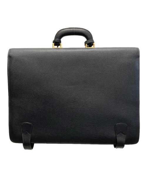 Salvatore Ferragamo（サルヴァトーレ フェラガモ）Salvatore Ferragamo (サルヴァトーレ フェラガモ) ブリーフケース ブラックの古着・服飾アイテム