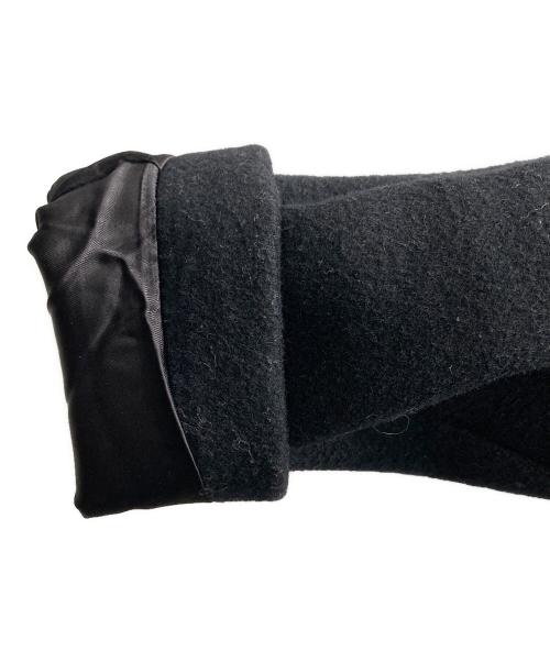 DEUXIEME CLASSE（ドゥーズィエム クラス）DEUXIEME CLASSE (ドゥーズィエム クラス) ウールビーバートラペーズコート ブラック サイズ:SIZE Sの古着・服飾アイテム