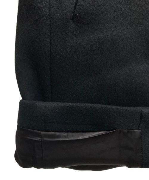 DEUXIEME CLASSE（ドゥーズィエム クラス）DEUXIEME CLASSE (ドゥーズィエム クラス) ウールビーバートラペーズコート ブラック サイズ:SIZE Sの古着・服飾アイテム