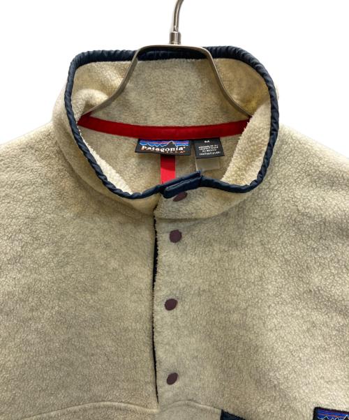 Patagonia（パタゴニア）Patagonia (パタゴニア) シンチラ・スナップT・プルオーバー アイボリー サイズ:Mの古着・服飾アイテム