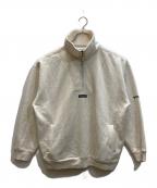 Columbiaコロンビア）の古着「フレミングベイスウェットハーフジップ」｜アイボリー