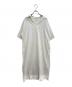BEAUTY&YOUTH（ビューティーアンドユース）の古着「コットンポプリン カフタンスキッパーワンピース」｜ホワイト