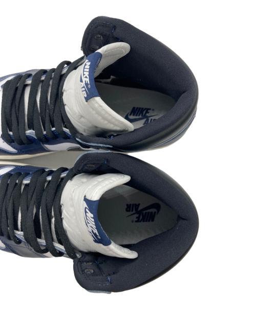 NIKE（ナイキ）NIKE (ナイキ) AIR JORDAN 1 RETRO HIGH OG ネイビー サイズ:SIZE 28cmの古着・服飾アイテム