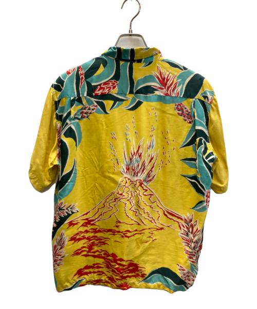Sun Surf（サンサーフ）Sun Surf (サンサーフ) VOLCANO アロハシャツ イエロー サイズ:SIZE Sの古着・服飾アイテム