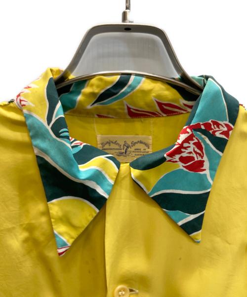 Sun Surf（サンサーフ）Sun Surf (サンサーフ) VOLCANO アロハシャツ イエロー サイズ:SIZE Sの古着・服飾アイテム