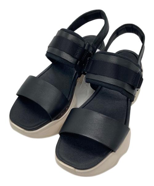 SOREL（ソレル）SOREL (ソレル) KINETIC IMPACT SLINGBACK HEEL SANDAL ブラック サイズ:24.5 未使用品の古着・服飾アイテム