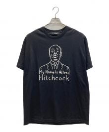 UNDERCOVER×NAIJEL GRAPH（アンダーカバー×ナイジェルグラフ）の古着「TEE MY NAME IS ALFRED HITCHCOCK T」｜ブラック