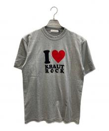 UNDERCOVER（アンダーカバー）の古着「TEE I LOVE KRAUT ROCK」｜グレー
