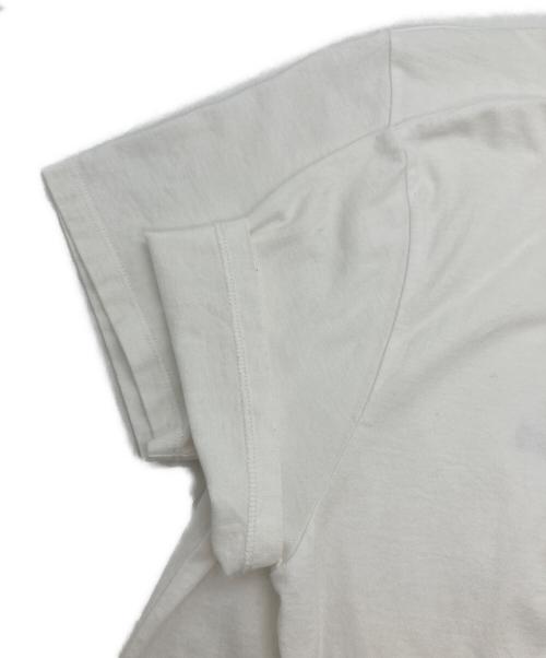 A.P.C.（アーペーセー）A.P.C. (アーペーセー) ロゴ刺繍Tシャツ ホワイト サイズ:Sの古着・服飾アイテム