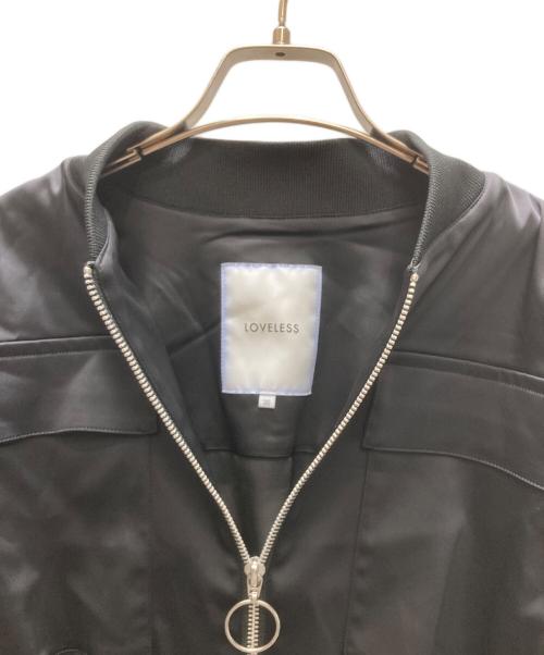 LOVELESS（ラブレス）LOVELESS (ラブレス) 切替ブルゾン ブラック サイズ:SIZE Sの古着・服飾アイテム