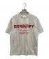 BURBERRY LONDON（バーバリーロンドン）の古着「Horse Ferry Print Cotton Tee」｜ホワイト