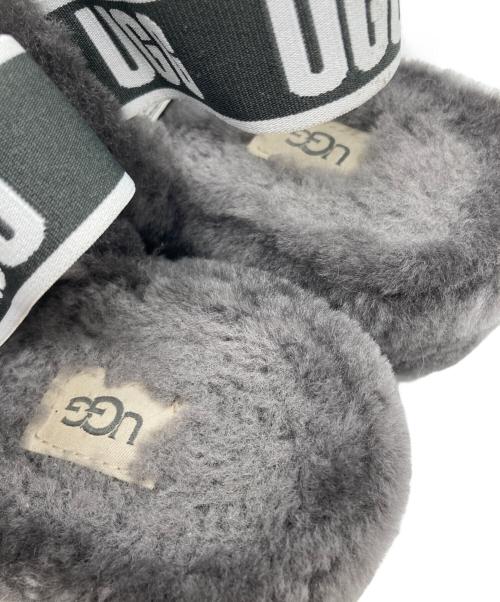 UGG（アグ）UGG (アグ) SUPER FLUFF SLIPPER グレー サイズ:SIZE 23cmの古着・服飾アイテム