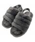 UGG（アグ）の古着「SUPER FLUFF SLIPPER」｜グレー