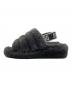 UGG (アグ) SUPER FLUFF SLIPPER グレー サイズ:SIZE 23cm：4500円