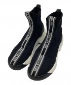 Christian Diorクリスチャン ディオール）の古着「ロゴファブリックソックススニーカー」｜ブラック