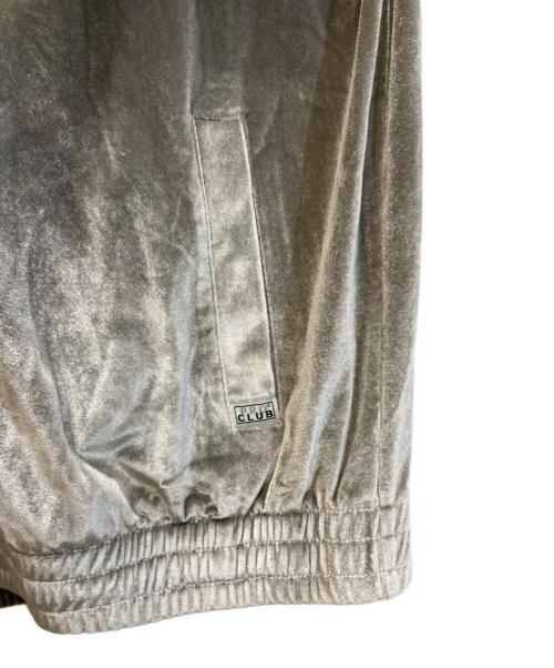 PROCLUB（プロクラブ）PROCLUB (プロクラブ) VELOUR TRACK JACKET シルバー サイズ:３XLの古着・服飾アイテム