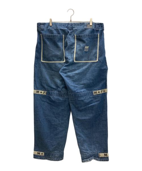 MARITHE+FRANCOIS GIRBAUD（マリテフランソワジルボー）MARITHE+FRANCOIS GIRBAUD (マリテフランソワジルボー) シャトルパンツ インディゴ サイズ:SIZE 40の古着・服飾アイテム