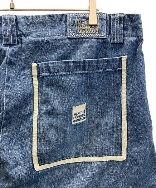 MARITHE+FRANCOIS GIRBAUD（マリテフランソワジルボー）MARITHE+FRANCOIS GIRBAUD (マリテフランソワジルボー) シャトルパンツ インディゴ サイズ:SIZE 40の古着・服飾アイテム