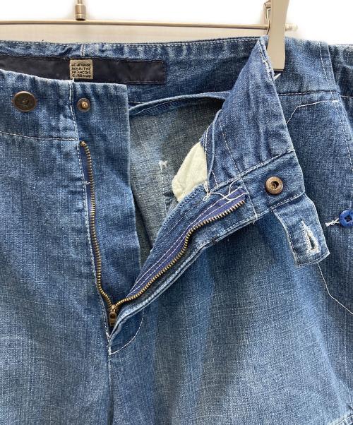 MARITHE+FRANCOIS GIRBAUD（マリテフランソワジルボー）MARITHE+FRANCOIS GIRBAUD (マリテフランソワジルボー) シャトルパンツ インディゴ サイズ:SIZE 40の古着・服飾アイテム