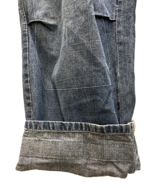 MARITHE+FRANCOIS GIRBAUD（マリテフランソワジルボー）MARITHE+FRANCOIS GIRBAUD (マリテフランソワジルボー) シャトルパンツ インディゴ サイズ:SIZE 40の古着・服飾アイテム