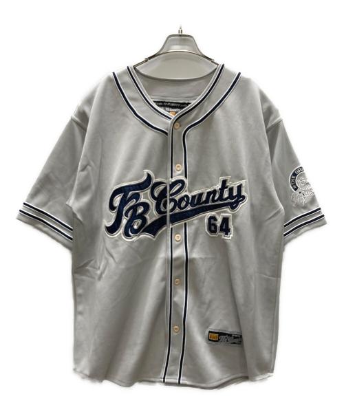 FB COUNTY（エフビーカウンティー）FB COUNTY (エフビーカウンティー) ベースボールシャツ グレー サイズ:SIZE XLの古着・服飾アイテム