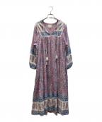 TADO×miyako takayamaタド×ミヤコタカヤマ）の古着「花柄ワンピース」｜ピンク