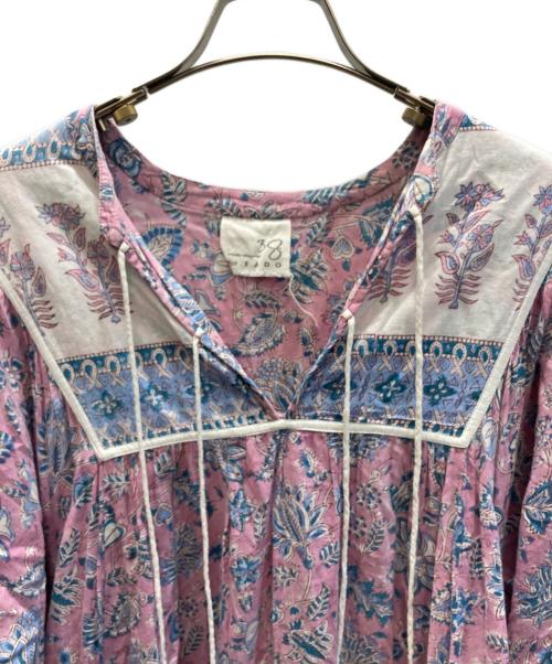 TADO（タド）TADO (タド) miyako takayama (ミヤコタカヤマ) 花柄ワンピース ピンク サイズ:FREEの古着・服飾アイテム