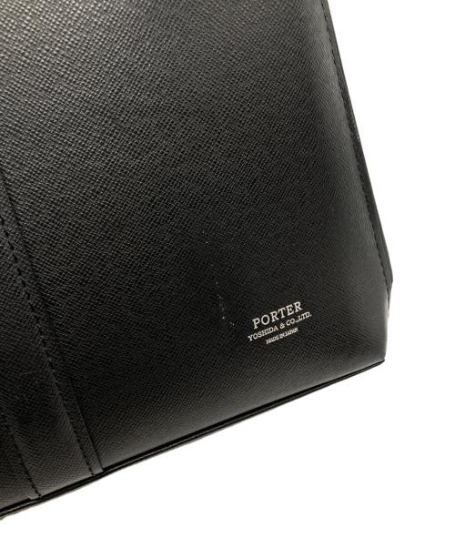 PORTER（ポーター）PORTER (ポーター) AVENUE COLOR BRIEFCASE ブラックの古着・服飾アイテム