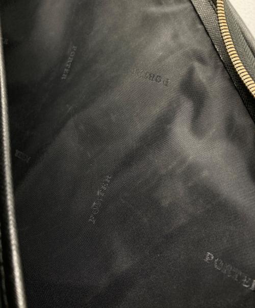 PORTER（ポーター）PORTER (ポーター) AVENUE COLOR BRIEFCASE ブラックの古着・服飾アイテム