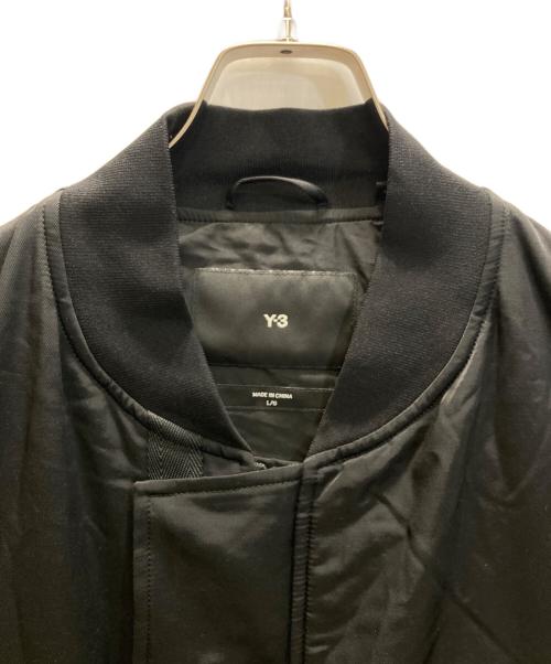 Y-3（ワイスリー）Y-3 (ワイスリー) ボンバージャケット ブラック サイズ:Lの古着・服飾アイテム
