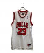 NIKEナイキ）の古着「NBA バスケットボール ユニフォーム ゲームシャツ」｜ホワイト×レッド