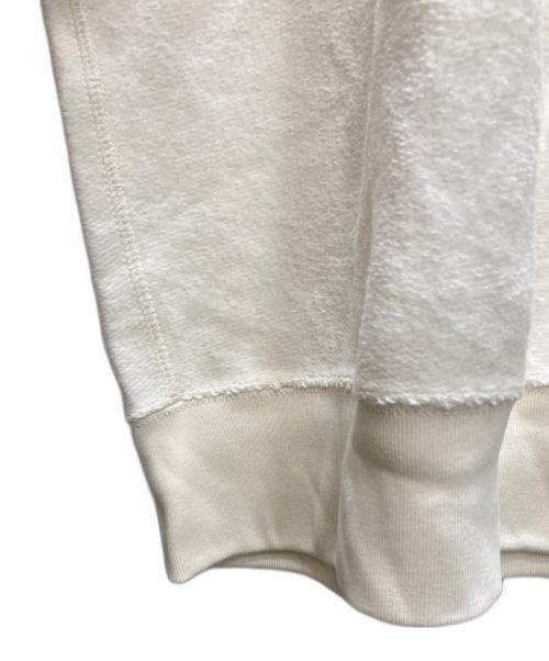 A BATHING APE（ア ベイシング エイプ）A BATHING APE (ア ベイシング エイプ) LOGO RELAXED FIT CREWNECK SWEAT SHIRT ベージュ サイズ:XLの古着・服飾アイテム