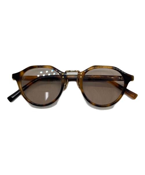 A.D.S.R.（エーディーエスアール）A.D.S.R. (エーディーエスアール) SATCHMO 7 サングラス ブラウンの古着・服飾アイテム