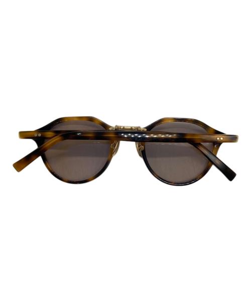 A.D.S.R.（エーディーエスアール）A.D.S.R. (エーディーエスアール) SATCHMO 7 サングラス ブラウンの古着・服飾アイテム