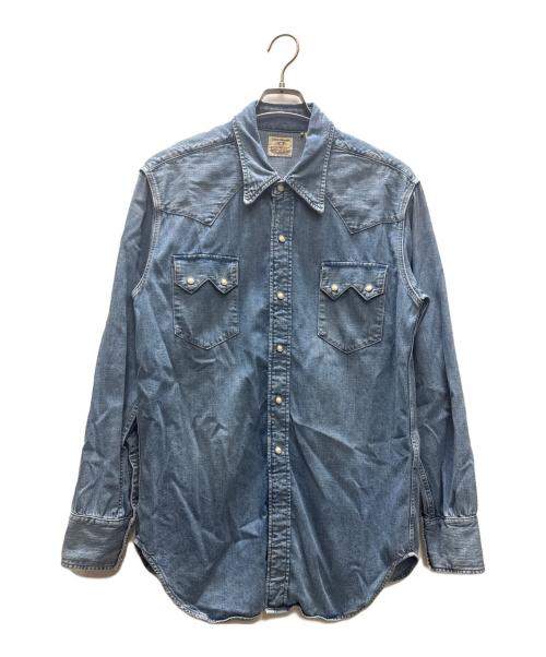 LEVI'S VINTAGE CLOTHING（リーバイス ビンテージ クロージング）LEVI'S VINTAGE CLOTHING (リーバイス ビンテージ クロージング) ショートホーン ウエスタンシャツ インディゴ サイズ:SIZE Sの古着・服飾アイテム