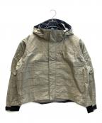 DAIWAダイワ）の古着「アクオリア・レインマックスショートウェーディングレインジャケット」｜グレー×グリーン