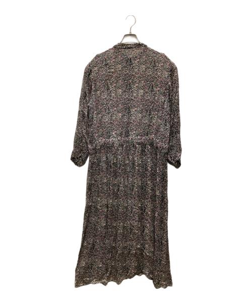 SOIL（ソイル）SOIL (ソイル) レーヨン花柄ワンピース ブラック サイズ:SIZE Freeの古着・服飾アイテム